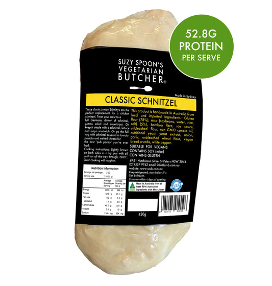 Vegan Classic Style Schnitzel