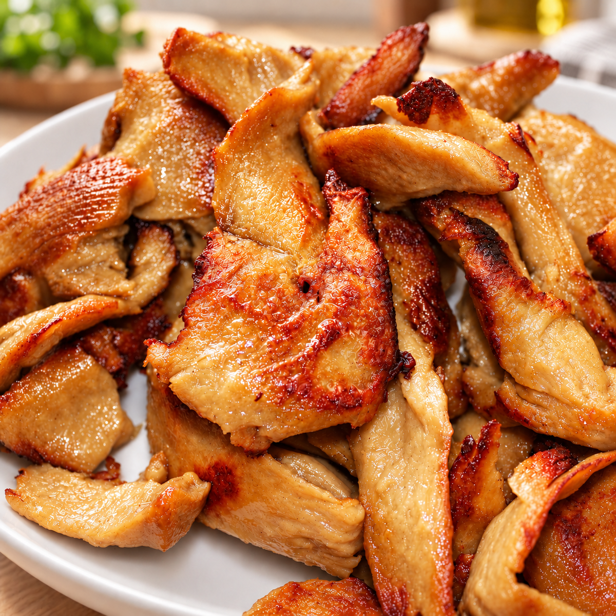 Vegan Shredded Seitan (Shredded Chicken)
